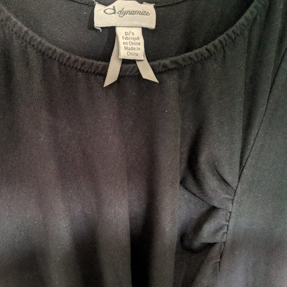Dynamite Navy Short Feel Good Dress S - Picture 1 of 7